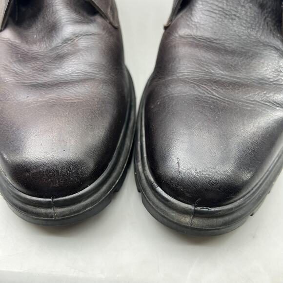 Ecco CityTray Avant Chukka Boots Men Size 12 12.5 US Brown Leather Comfort Shoes main image 5
